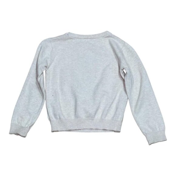 OshKosh Sweater Girls 5T Light Pink Owl Pullover Knit Crewneck Cute Animal Print - Picture 7 of 7